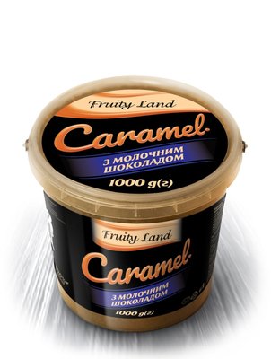Карамель молочний шоколад натуральна Fruityland, 1 кг 1723144450 фото